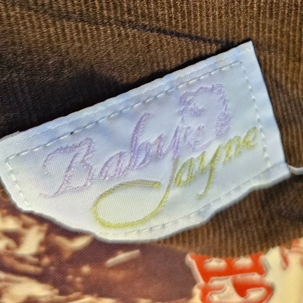 Vintage Baby blanket and 2 bibs Never used